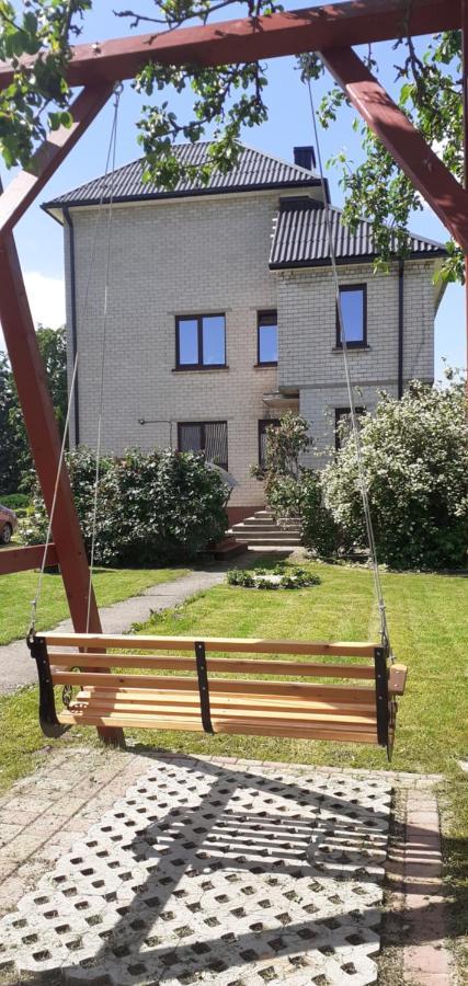 Apartmán Vorutos Terasa Anykščiai Exteriér fotografie