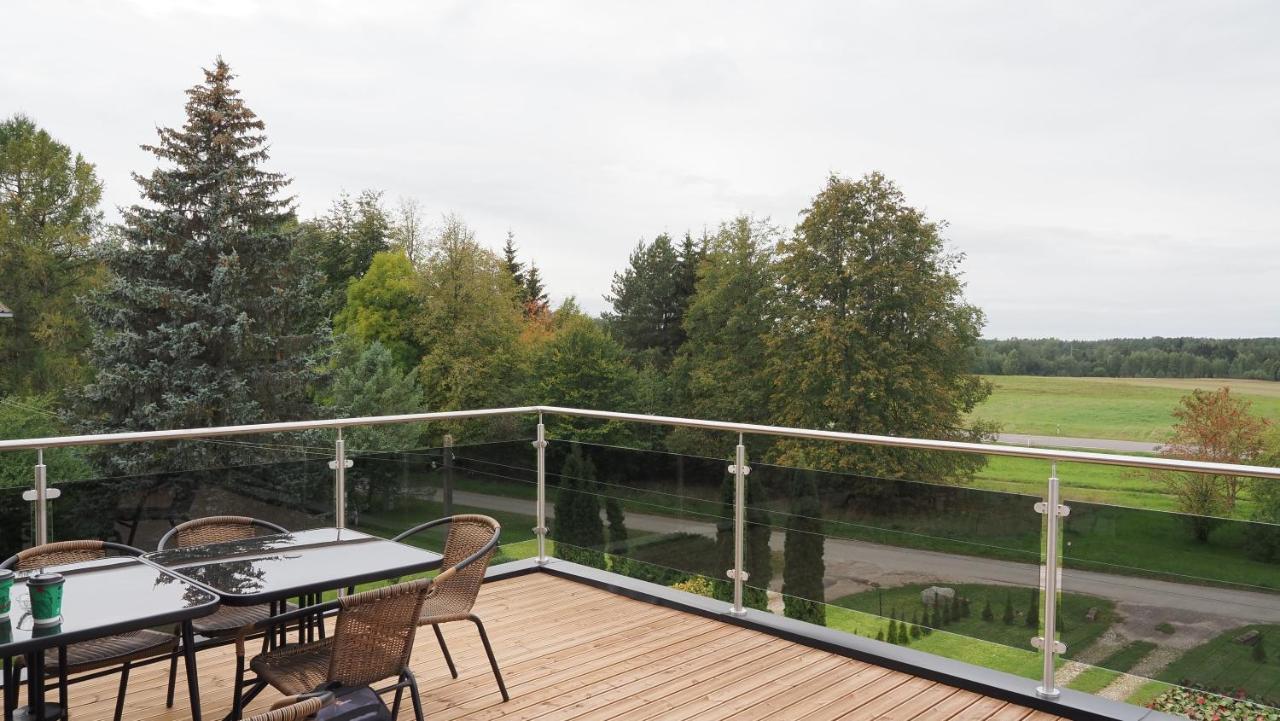 Apartmán Vorutos Terasa Anykščiai Exteriér fotografie